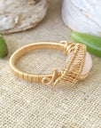 14K Gold Rose Quartz Ring DesignsbyNatureGems