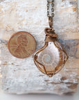 Ammonite Pendant - Antique Bronze DesignsbyNatureGems
