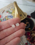 AURA STUD EARRINGS COLLECTION - Rose Quartz Crystal Earrings Designs by Nature Gems