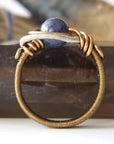 Natural Sapphire Ring - September Birthstone DesignsbyNatureGems