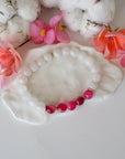 Versace Pink Mala Bracelet - Model 2 Designs by Nature Gems