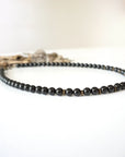 Black Tourmaline Beaded Necklace