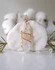 Angel Aura Quartz Point - Gold Plated Necklace Designs by Nature Gems