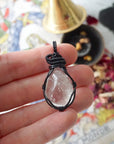 AURA FOUNDATION COLLECTION - Clear Quartz Crystal Necklace Designs by Nature Gems