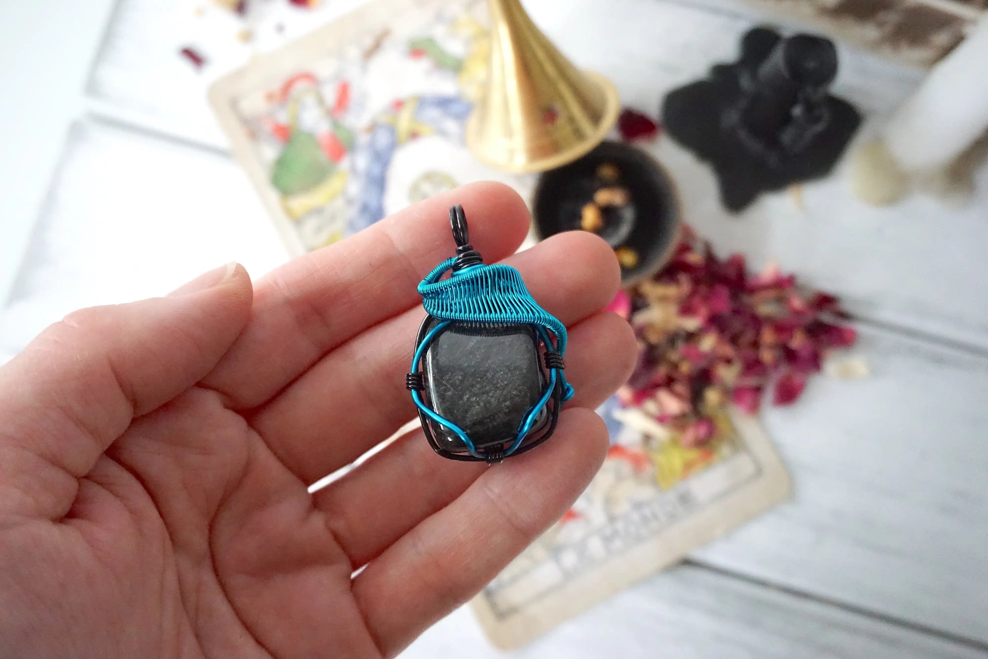AURA OBSIDIAN COLLECTION - Obsidian Blue Designs by Nature Gems