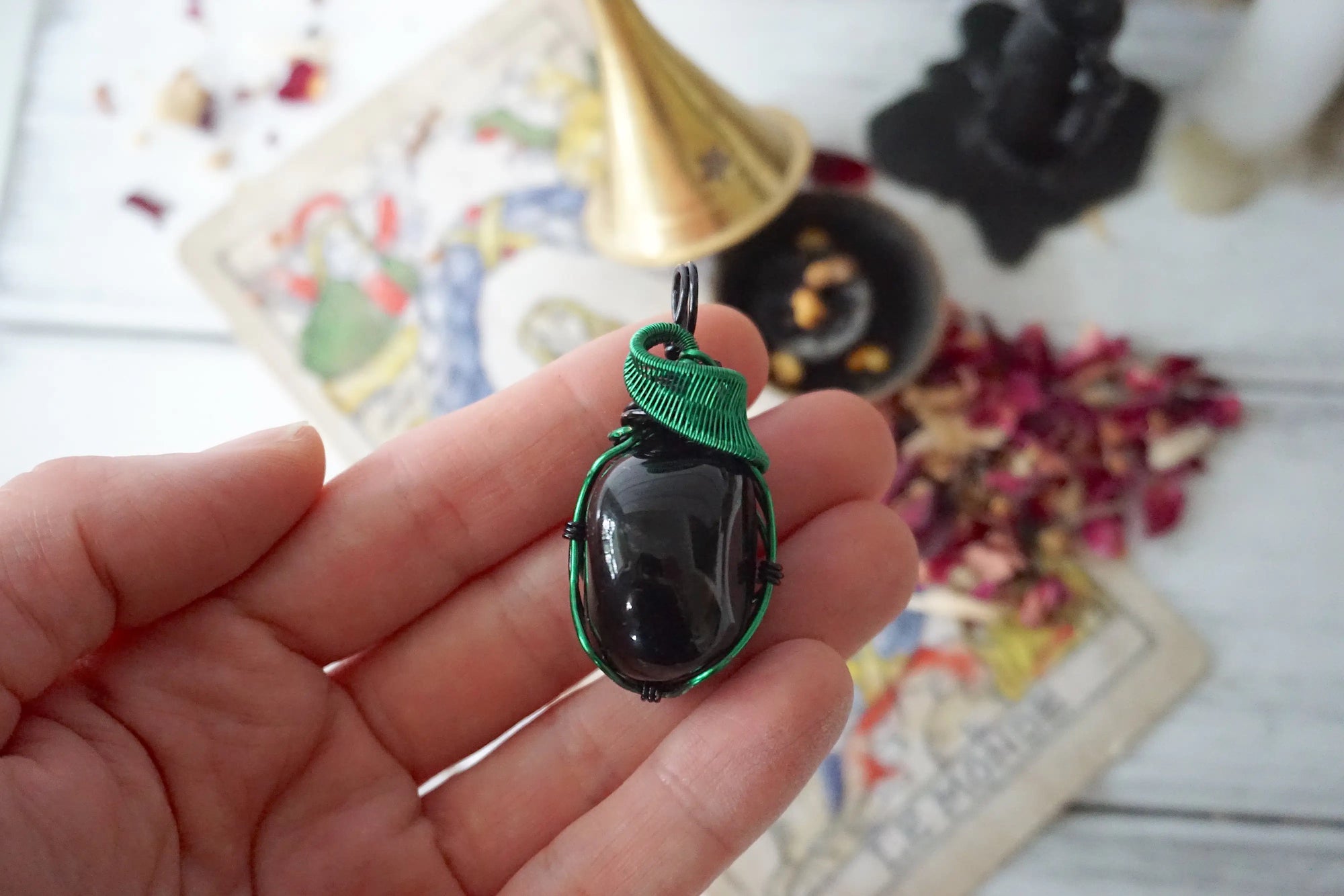 AURA OBSIDIAN COLLECTION - Obsidian Green Designs by Nature Gems
