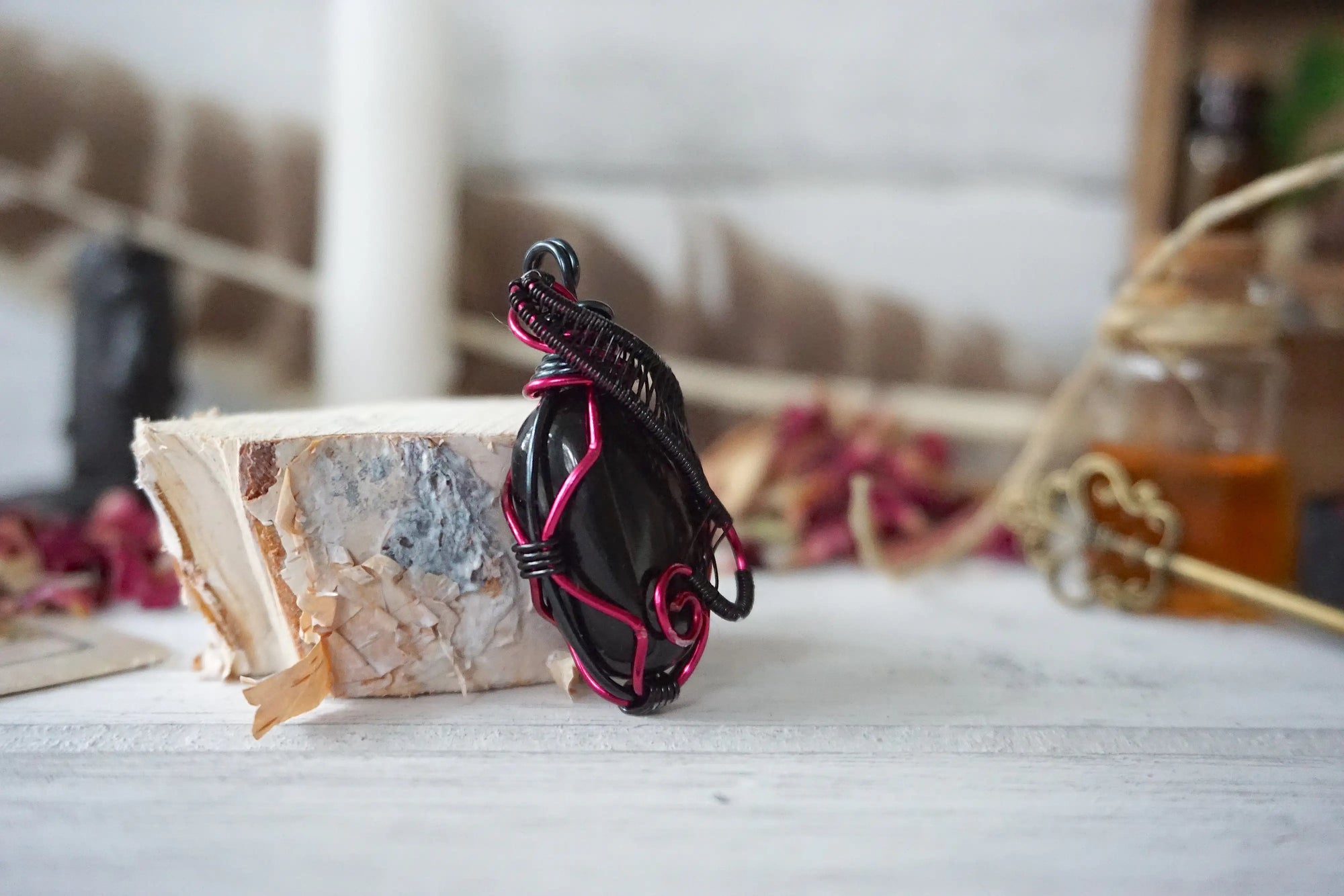 AURA OBSIDIAN COLLECTION - Obsidian Pink Designs by Nature Gems