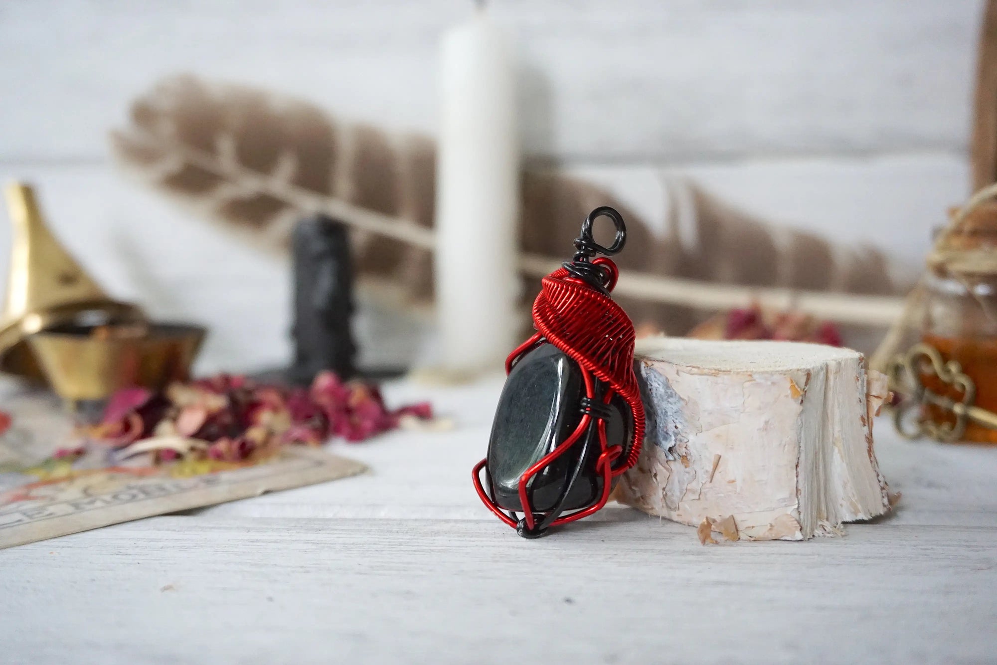AURA OBSIDIAN COLLECTION - Obsidian Red Designs by Nature Gems