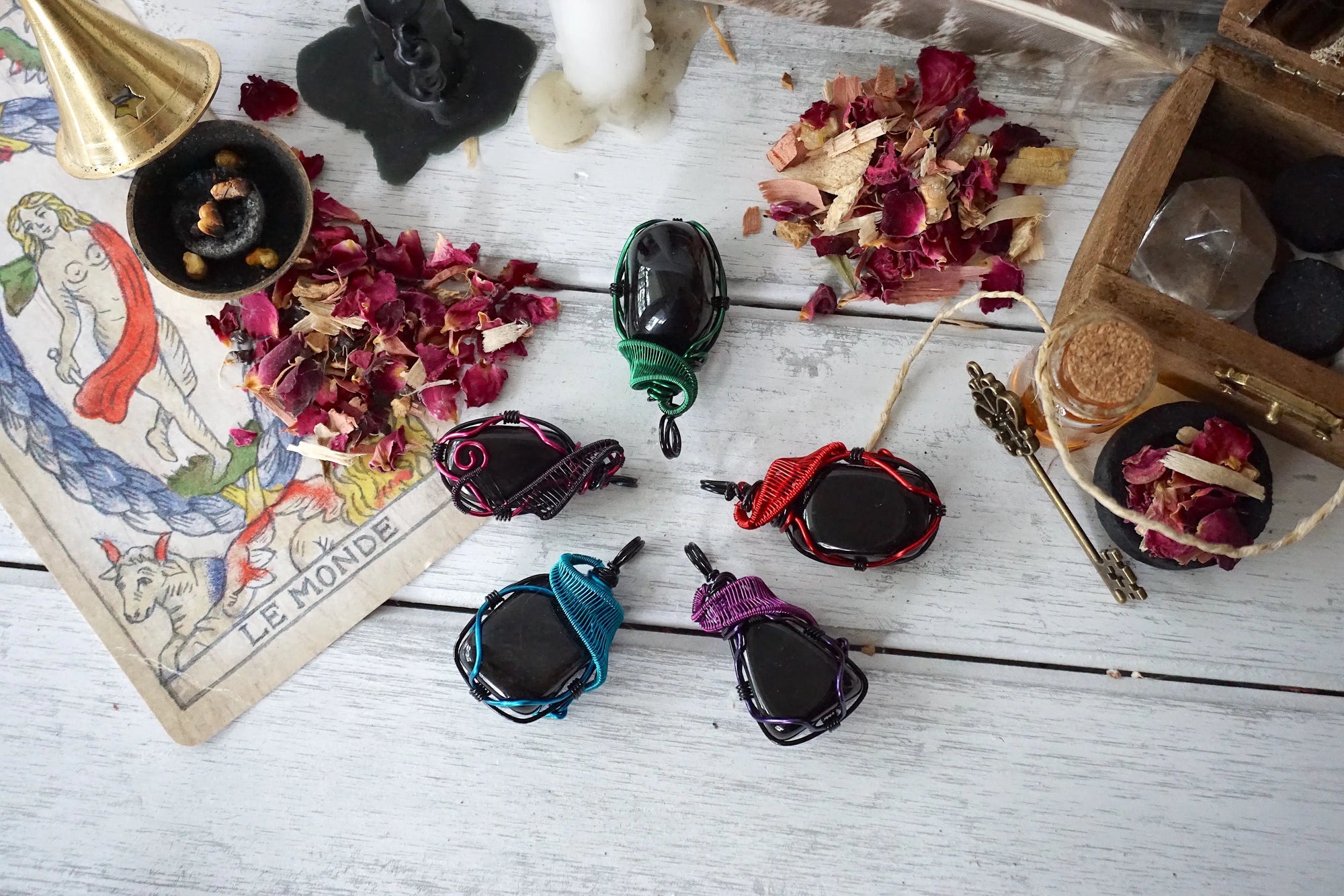 AURA OBSIDIAN COLLECTION - Obsidian Red Designs by Nature Gems