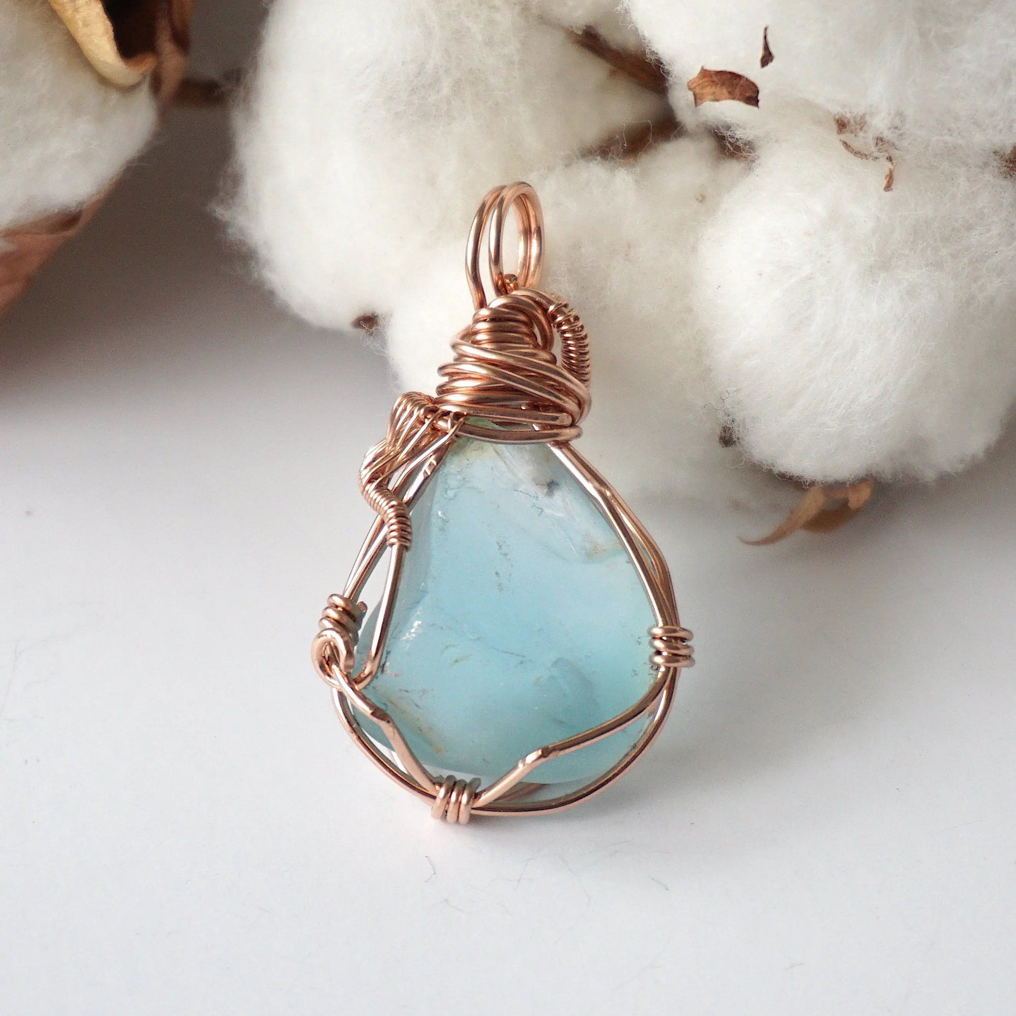 Blue Topaz - Rose Gold Designs by Nature Gems