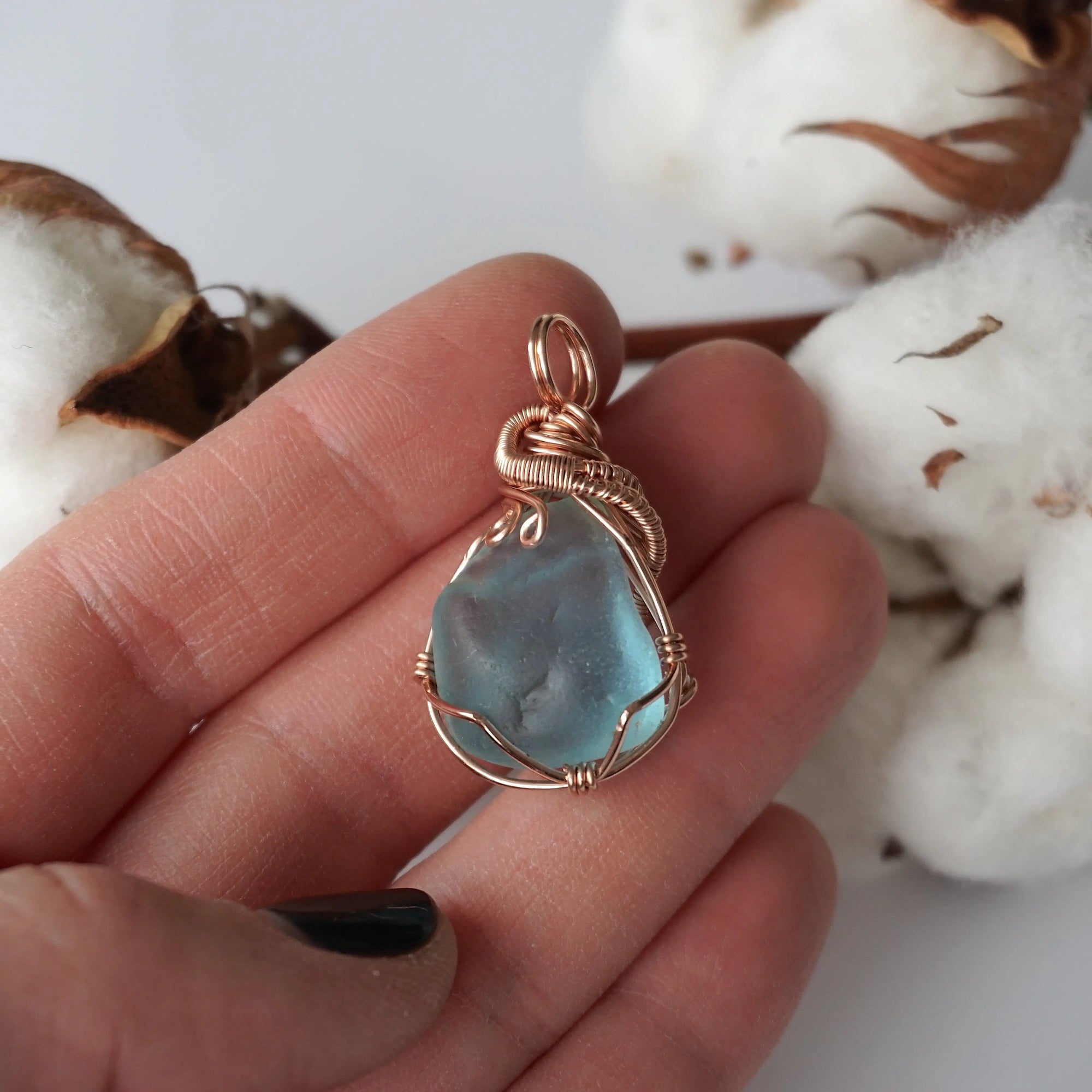 Blue Topaz - Rose Gold Designs by Nature Gems