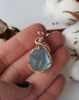 Blue Topaz - Rose Gold Designs by Nature Gems