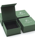 Designs by Nature Gems branded jewelry box — gift-ready packaging included with every pink ruby adjustable ring purchase