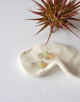 Fire Opal Stud Earrings DesignsbyNatureGems