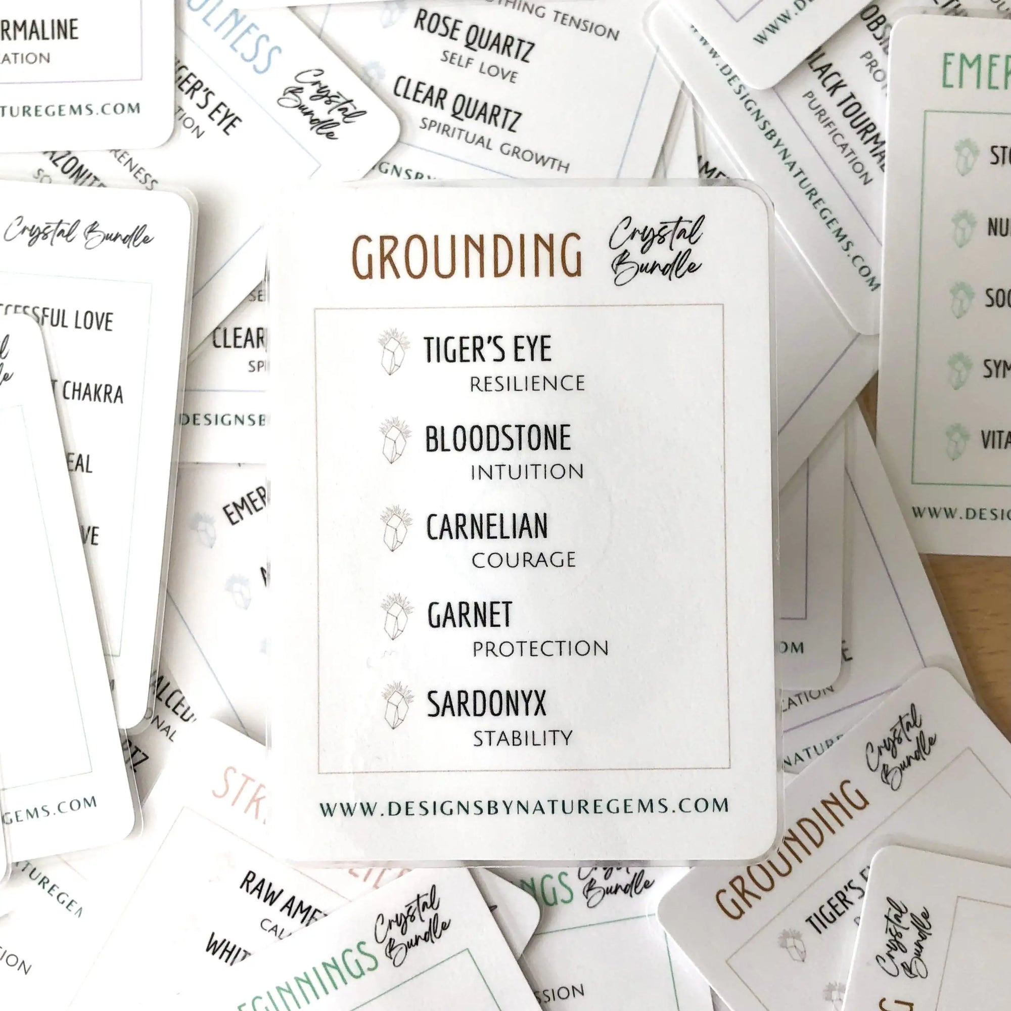 Grounding Crystals - Bundle Bags Designs by Nature Gems
