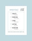Inner Peace Crystals - Bundle Bags Designs by Nature Gems