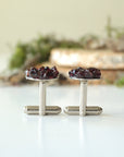 (NEW) Garnet Cufflinks Designs by Nature Gems