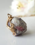 Pink Tourmaline Necklace - 14K Gold-Filled DesignsbyNatureGems