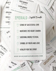Raw Emerald Crystals - Bundle Bags Designs by Nature Gems