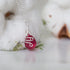 Sterling Silver Pink Tourmaline - Charm Necklace DesignsbyNatureGems
