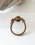 Tigers Eye Crystal Ring DesignsbyNatureGems