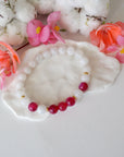 Versace Pink Mala Bracelet - Model 1 Designs by Nature Gems