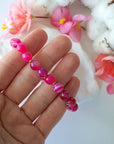 Versace Pink Mala Bracelet - Model 3 Designs by Nature Gems
